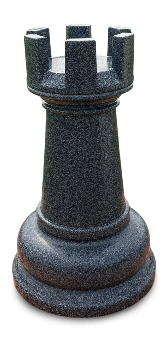 Personalized 26-Inch Perfect Chess Set - Stone Gray Edition | Giant Outdoor Chess | | GiantChessUSA