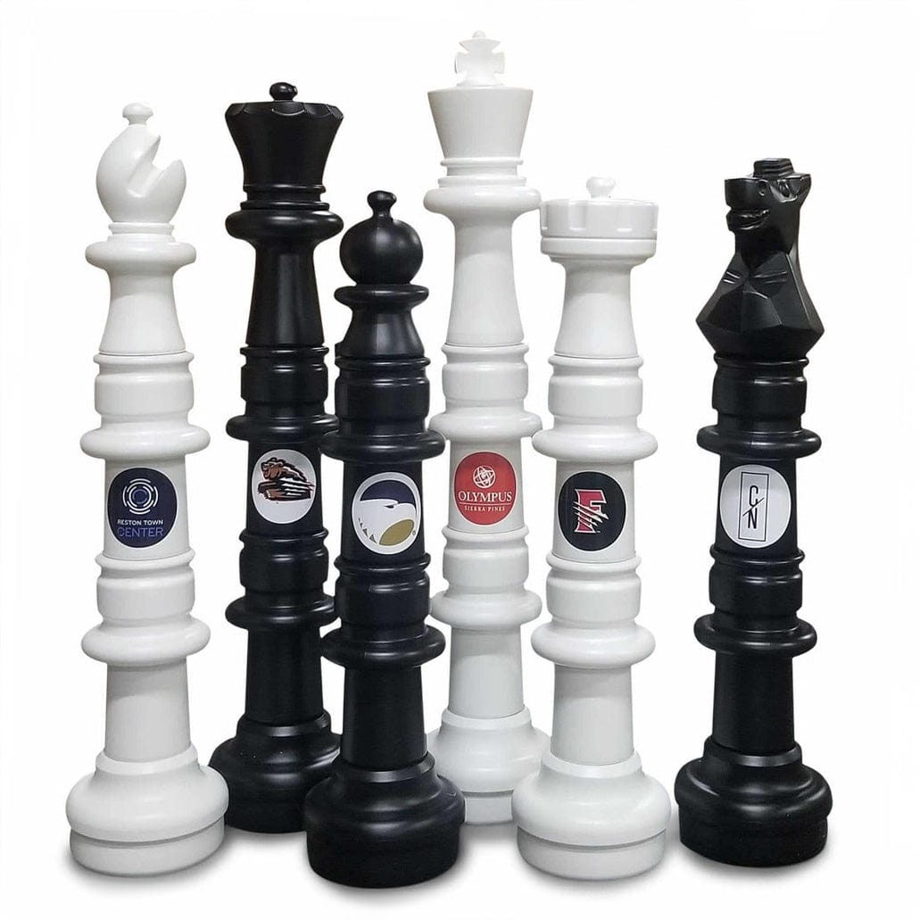 49 Inch Plastic Giant Chess Set | Giant Outdoor Chess | | GiantChessUSA