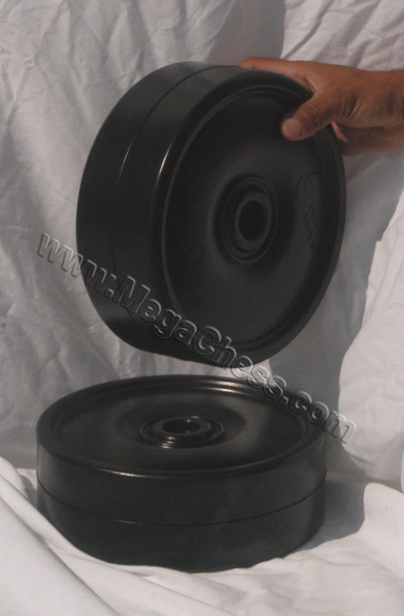 Personalized 10 Inch Plastic Giant Checkers | Giant Outdoor Chess | | GiantChessUSA