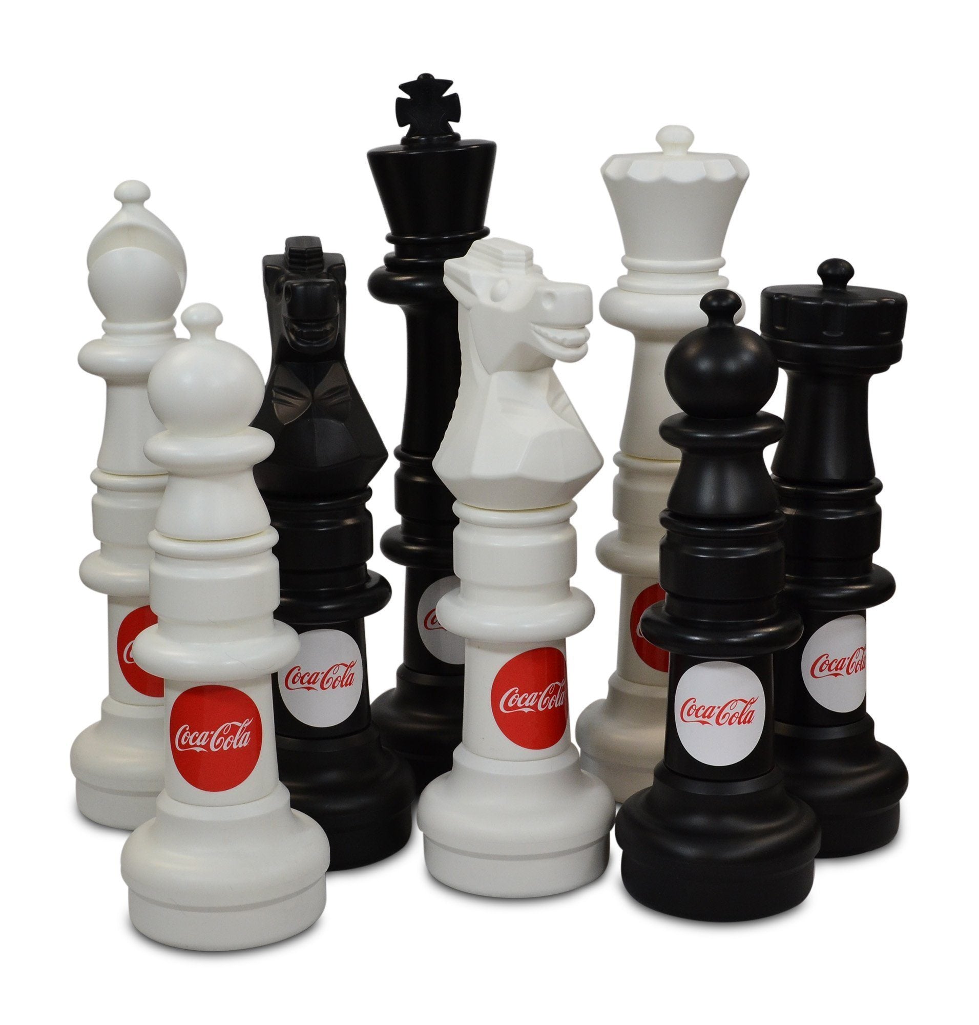 MegaChess Individual Plastic Chess Piece - Pawn - 9 Inches Tall - Black or  White - Not Intended for Home Decor