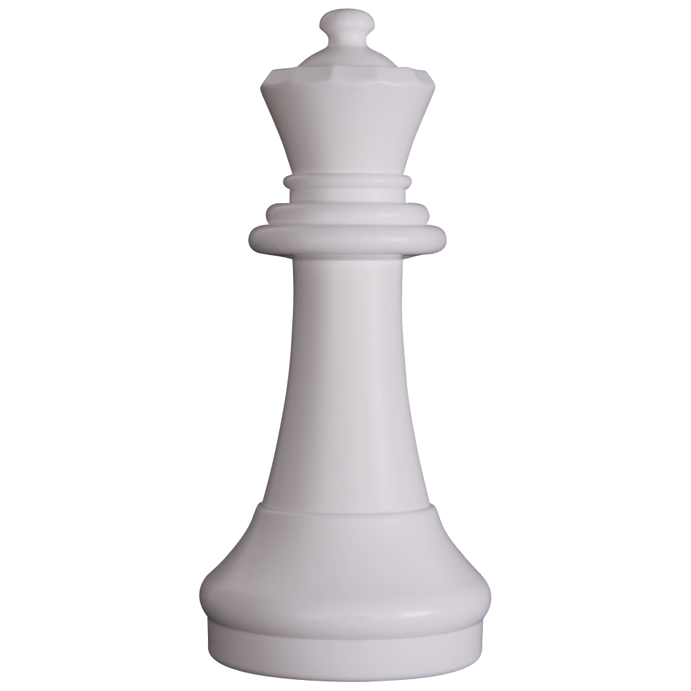 15 Inch Light Plastic Queen Giant Chess Piece | Giant Outdoor Chess