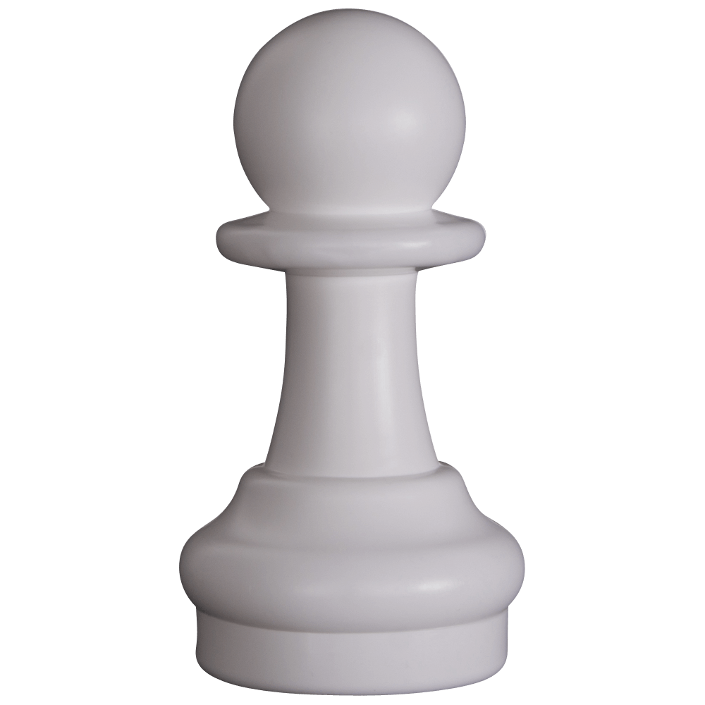 9 Inch Light Plastic Pawn Giant Chess Piece | Giant Outdoor Chess