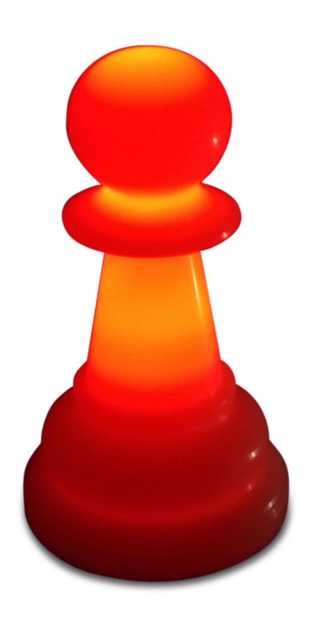 16 Inch Perfect Giant Pawn Chess Piece Light-Up Giant Chess Piece - Illuminates 8 Different Colors | Giant Outdoor Chess | Default Title | GiantChessUSA