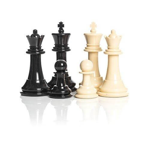 MegaChess Personalized Plastic 8 Inch Giant Chess Set | | GiantChessUSA