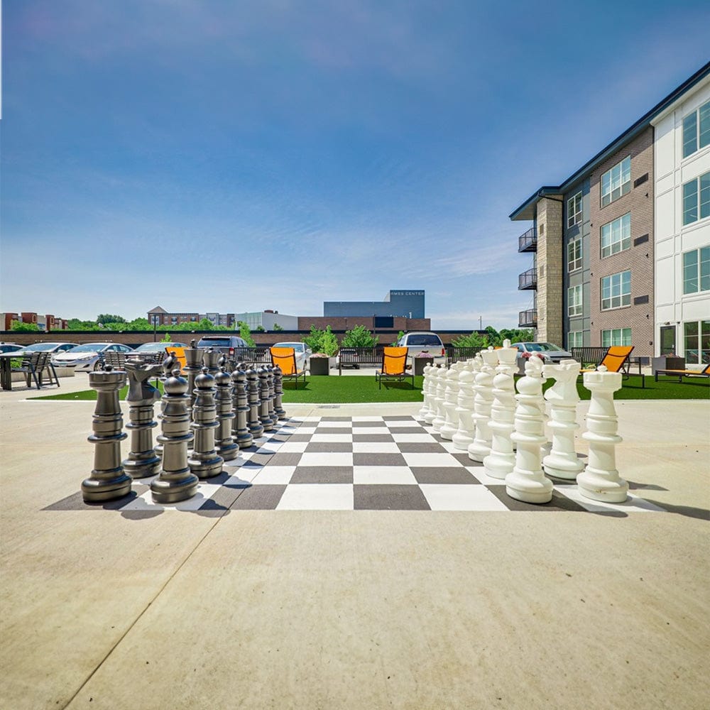 37 Inch Plastic Giant Chess Set | MegaChess | | GiantChessUSA