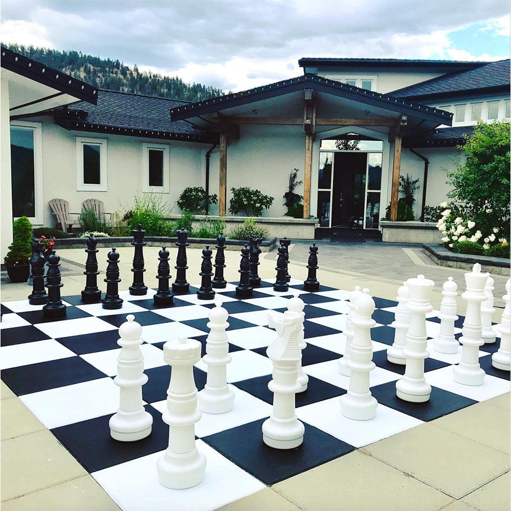 37 Inch Plastic Giant Chess Set | MegaChess | | GiantChessUSA