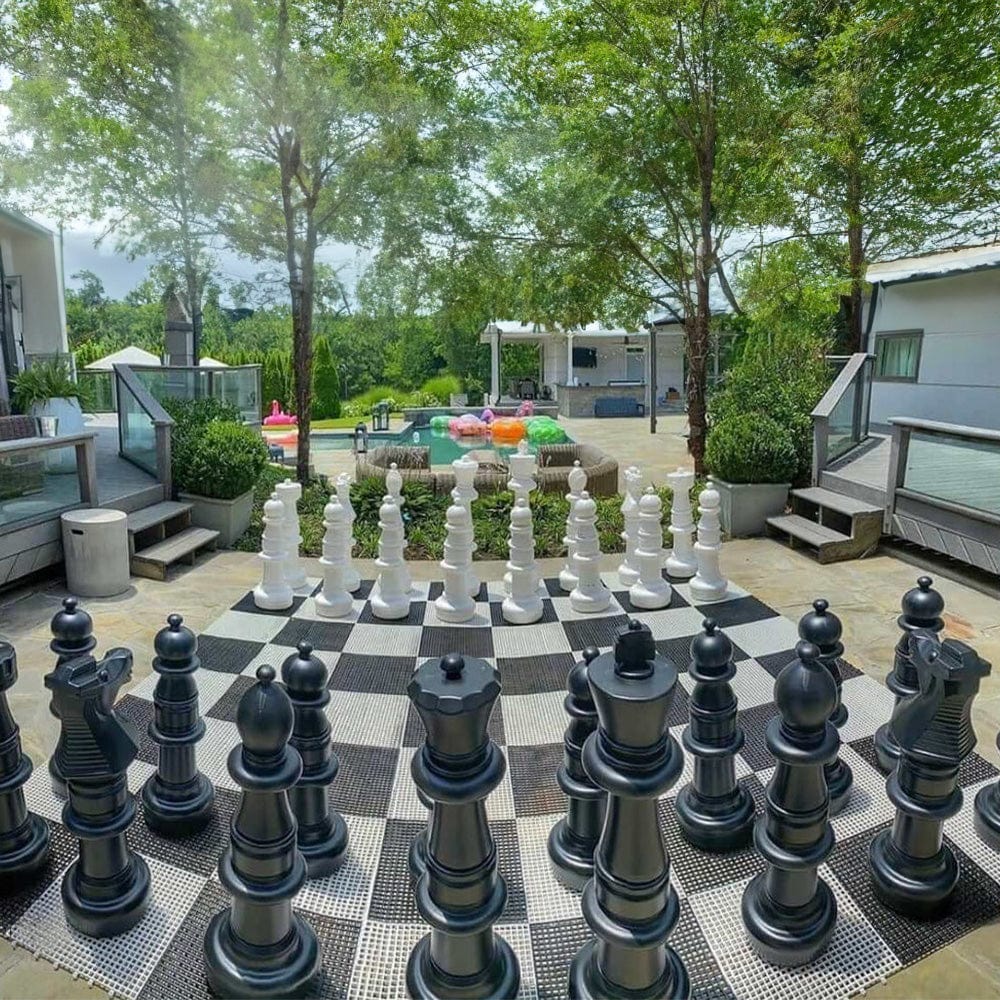 37 Inch Plastic Giant Chess Set | MegaChess | | GiantChessUSA