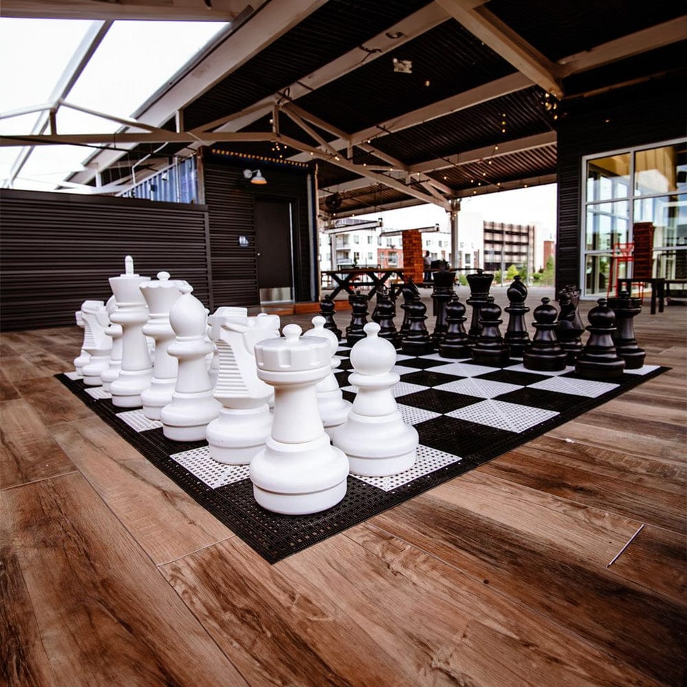25 Inch Plastic Giant Chess Set | MegaChess | | GiantChessUSA