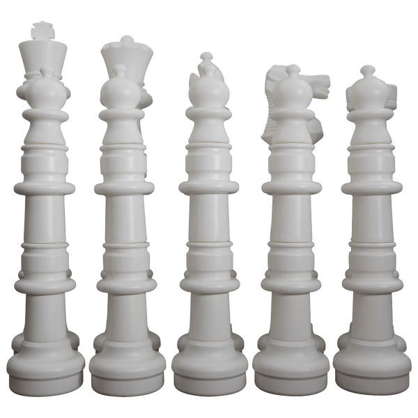 MegaChess 49" Chess Set - White Side Only |  | GiantChessUSA