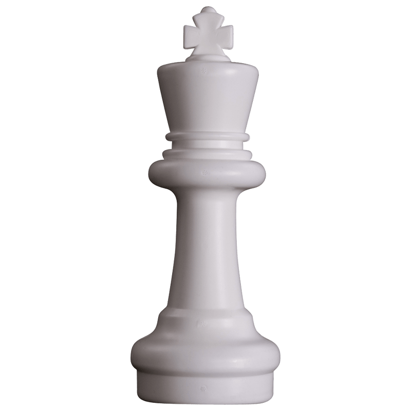MegaChess 12 Inch Light Plastic King Giant Chess Piece |  | GiantChessUSA