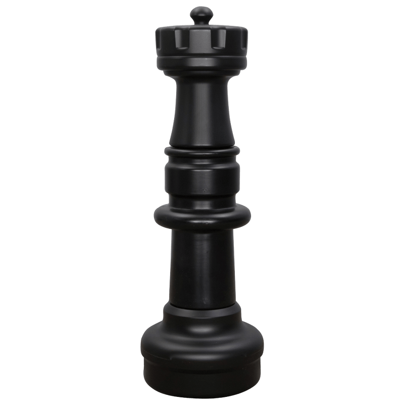 MegaChess 29 Inch Dark Plastic Rook Giant Chess Piece |  | GiantChessUSA