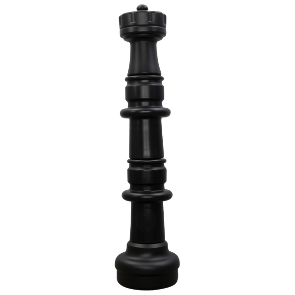 MegaChess 41 Inch Dark Plastic Rook Giant Chess Piece |  | GiantChessUSA