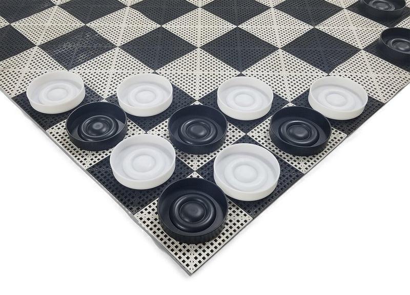 The Perfect Giant Checker Set | 14 Inches Wide | MegaChess | Default Title | GiantChessUSA