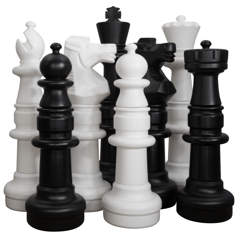 MegaChess 37 Inch Plastic Giant Chess Set with Plastic Board |  | GiantChessUSA