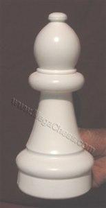 MegaChess 10 Inch Light Plastic Bishop Giant Chess Piece |  | GiantChessUSA