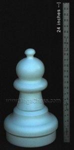 MegaChess 16 Inch Light Plastic Pawn Giant Chess Piece |  | GiantChessUSA