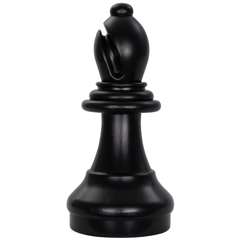 MegaChess 13 Inch Dark Plastic Bishop Giant Chess Piece |  | GiantChessUSA