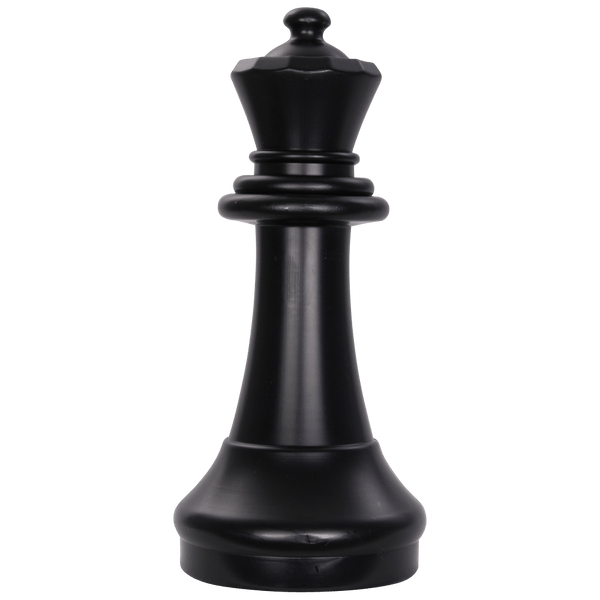 MegaChess 15 Inch Dark Plastic Queen Giant Chess Piece |  | GiantChessUSA