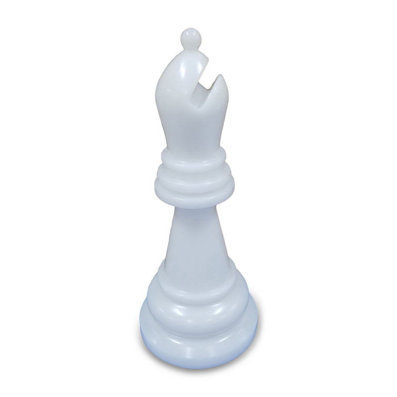 MegaChess 20 Inch White Premium Plastic Bishop Giant Chess Piece |  | GiantChessUSA